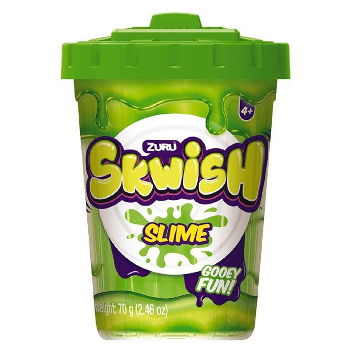 Zuru Skwish Slime Large Tub - Green