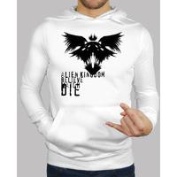 ... alien skull hoodie ...