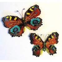 -beaded Butterflies