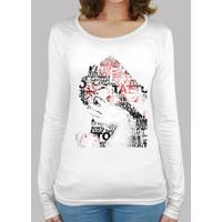 â?¢ typography shirt (long) girl