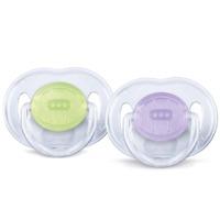 0 6 months translucent avent soother