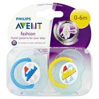0-6 Months Fashion Avent Silicone Soothers