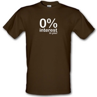 0 interest in you male t shirt