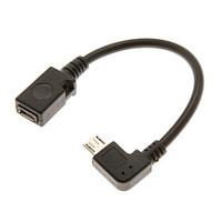 01m 0328ft micro usb 20 male to micro usb20 female otg cable