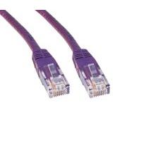 025m cat 6 utp moulded cab violet