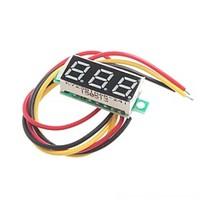 0.28-Inch Ultra-Small Digital DC Voltmeter Digital Adjustable Three-Wire DC0-100V