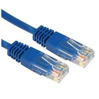 0.25m Ethernet Cable CAT5e Full Copper Blue