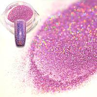 0.2g/bottle Fashion Romantic Style Light Purple Nail Art DIY Glitter Holographic Fine Powder Laser Shining Decoration Shining Pigment JX06