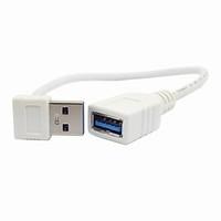 03m 1ft down right angled 90 degree usb 30 a male to female extension  ...