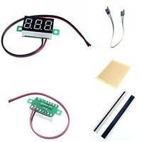 036 led two line 3 digital direct current voltmeter meter module and a ...