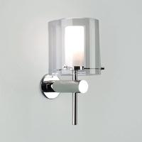 0342 arezzo modern chrome bathroom wall light ip44