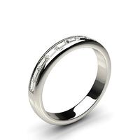 0.35ct. Channel Setting Half Eternity Diamond Ring