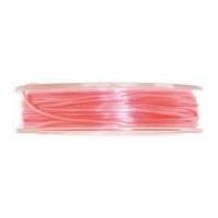 0.4mm Craft Factory Spandex Elastic Stretch Thread 5m Pink