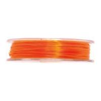 0.4mm Craft Factory Spandex Elastic Stretch Thread 5m Orange