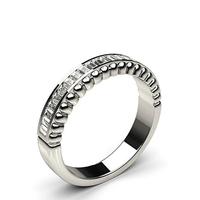 0.45ct. Channel Setting Half Eternity Diamond Ring