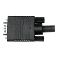 0.5m Coax High Resolution Monitor VGA Video Cable - HD15 M/M