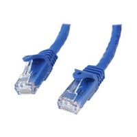 0.5m Blue Gigabit Snagless RJ45 UTP Cat6 Patch Cable - 0 5 m Patch Cord