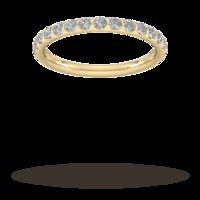 0.53 Carat Total Weight Curved B...