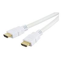 05m white hdmi cable high speed with ethernet