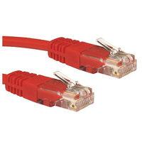 0.5m Ethernet Cable CAT5e Full Copper Red