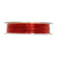 05mm craft factory brass craft wire 5m red