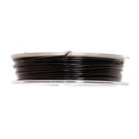 05mm craft factory brass craft wire 5m black