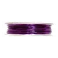 05mm craft factory brass craft wire 5m purple