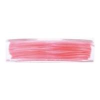 0.5mm Craft Factory Nylon Elastic Stretch Thread 5m Pink