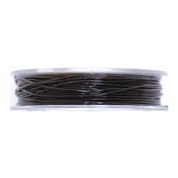 0.5mm Craft Factory Nylon Elastic Stretch Thread 5m Black