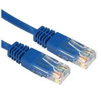 0.5m Ethernet Cable CAT5e Full Copper Blue