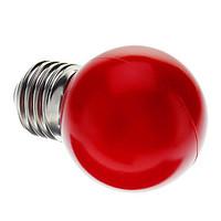0.5W E26/E27 LED Globe Bulbs G45 7 Dip LED 50 lm Red Decorative AC 220-240 V