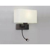 0540 park lane led bronze wall bracket with a choice of shades
