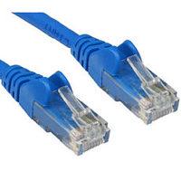 0.5m Network CAT5e Patch Lead Moulded Brown