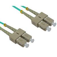 0.5m ST to SC OM3 Fibre Optic Network Cable