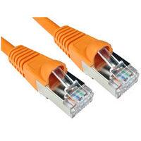 0.5m Ethernet Cable CAT6A Violet