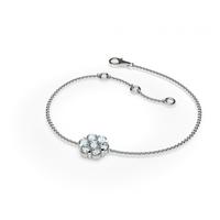 0.50ct. Pressure Setting Round Diamond Delicate Bracelet