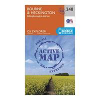 071407 Explorer Active 248 Bourne & Heckington Map With Digital Version