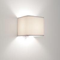 0766 Ashino Square White Modern Switched Wall Light