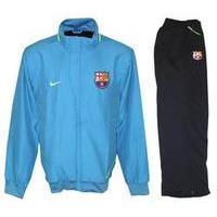 07-08 Barcelona Woven Tracksuit (Blue) - Kids