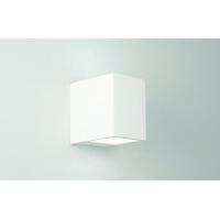 0813 mosto 1 light up and down square white modern wall bracket