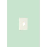 0825 Tango Bathroom Recessed LED Wall Light In White