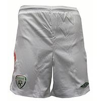 08-09 Ireland home shorts - Kids
