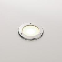 0935 terra 90 round outdoor recessed ground light steel