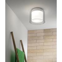 0963 arezzo polished chrome flush ceiling light