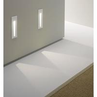 0970 Borgo 55 White Recessed Wall Light