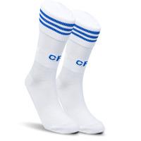 09-10 Chelsea home socks (white)