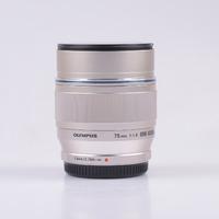 0lympus digital 75mm f18 lenses silver