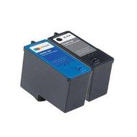 1 x black dell dh828 and 1 x colour dh829 origianl ink cartridges