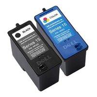 1 x Black Dell 592-10305 and 1 x Colour 592-10306 Origianl Ink Cartridges