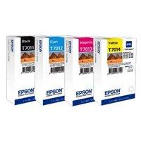 1 x Epson T7011 Black and x 1 Epson T7011-14 Colour Original Cartridges